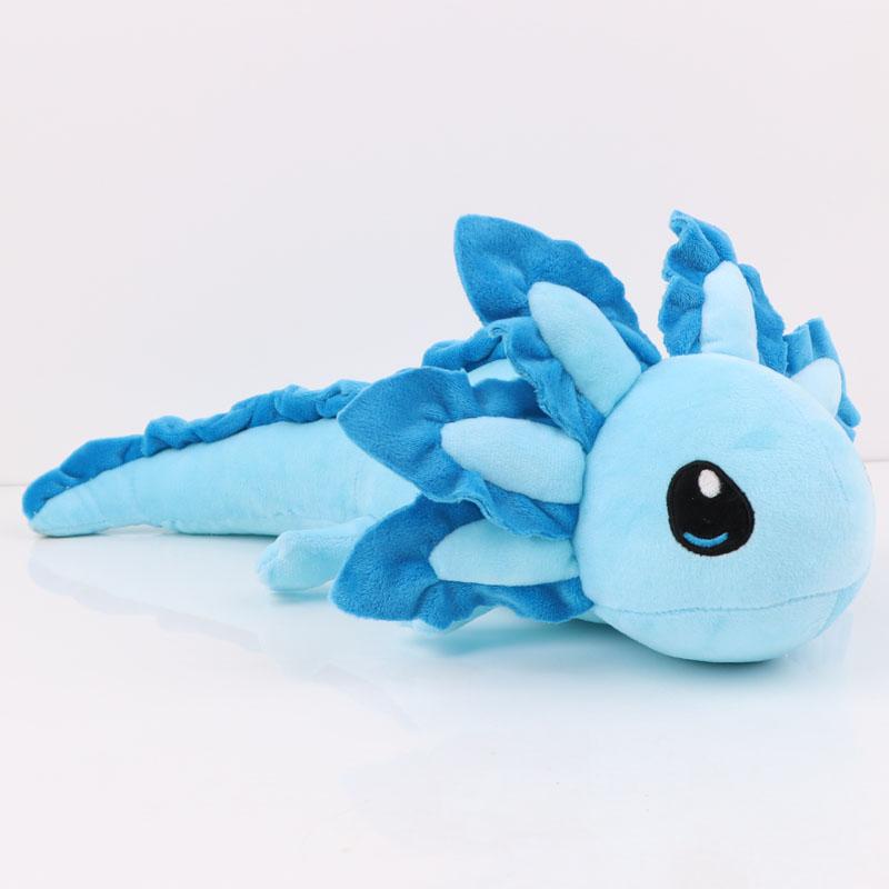 45cm Kawaii Axolotl Plush Toy Soft Stuffed Plushie Doll Cartoon Character Toys Kids Baby Chlidren Christmas Gift