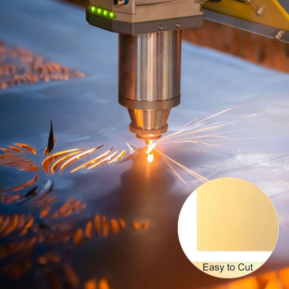 0.5mm 0.8mm 1mm Brass Plate Sheet Copper Cutting CNC Frame New Contruction Brass Pad
