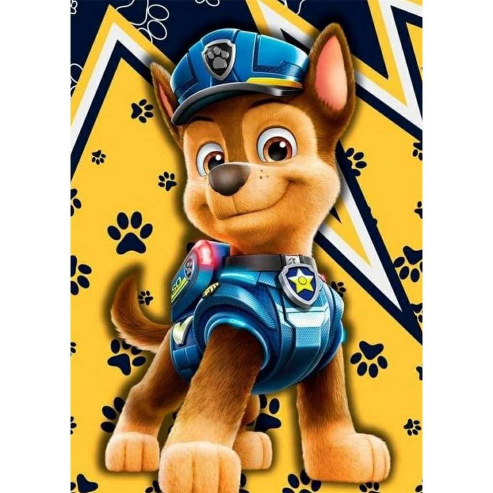 Kreskówkowy Piesek Disneya Malowanie Diamentami 5D DIY Wzór Artystyczny Drukowany Zestaw Puzzle Płótno Mozaika Ścieg Haft Domowy Dekor