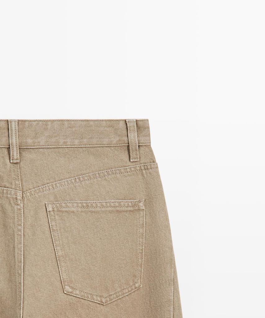 Masimodutti Balloon Mid-Waist Pants