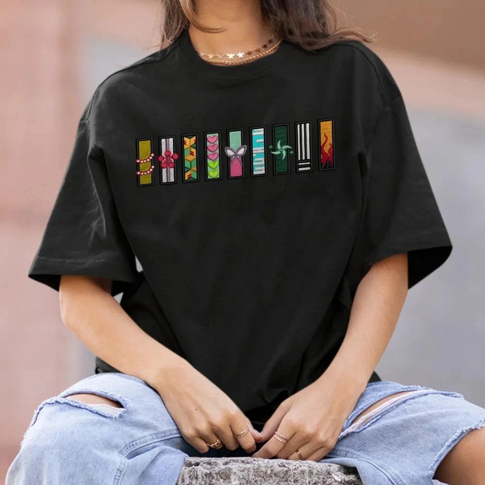 2026 Demon Slayer Short-sleeved Men's and Women's Same Style Comfortable Short-sleeved Couple's Clothing Casual Short-sleeved Wear Y2K