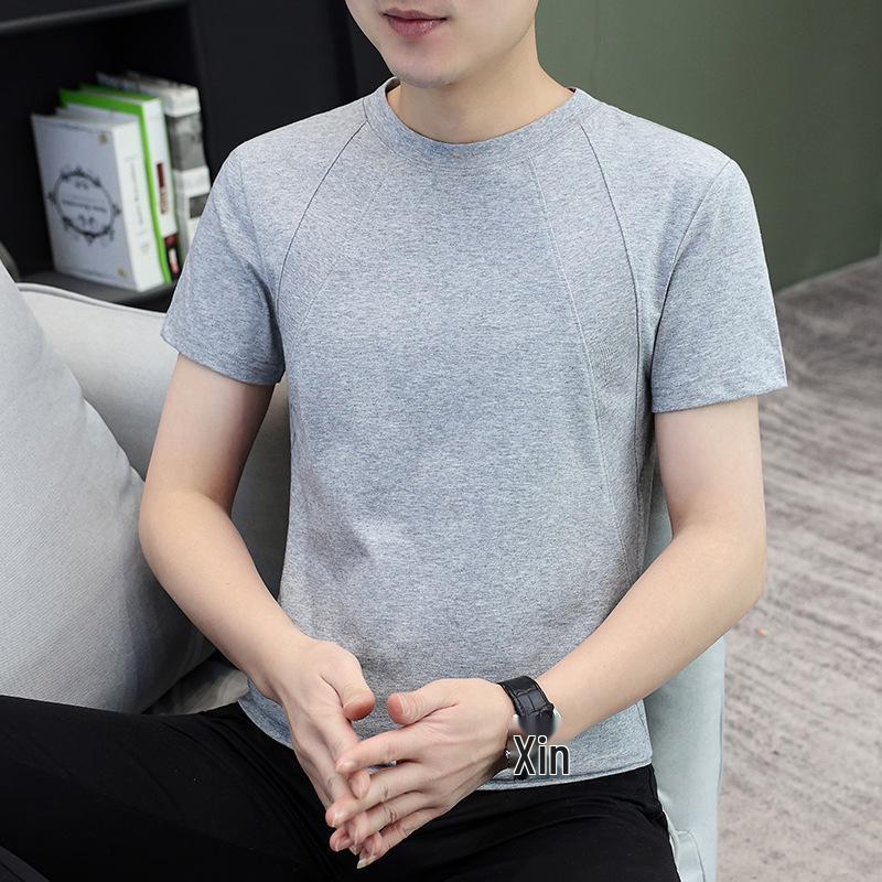 Men's Summer 2026 Cotton Designer Loose Short-Sleeve T-Shirt