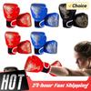 1 Paar Boxhandschuhe Kinder Erwachsene Boxhandschuhe PU Atmungsaktiv Professionelle Boxhandschuhe Kampfhandschuhe Taekwondo Schlaghandschuhe