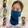 Verão Esporte ao Ar Livre Moda Estampada Seda Gelo Protetor Solar Polaina de Pescoço Máscara Facial Cobertura Facial Respirável para Mulheres Homens