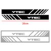 Car Styling 2Pcs Rearview Mirror Decal Stickers For Honda Mugen Accord Civic Vezel Jazz City HRV Auto Decoration Accessories RF6