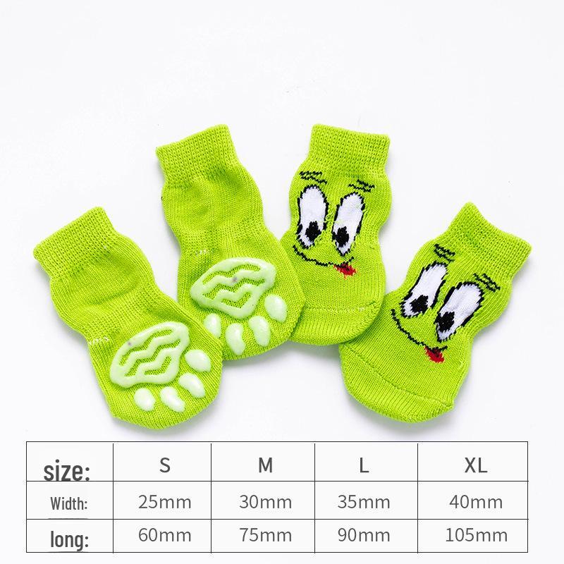 Anti-Scratch Teddy Dog & Cat Socks - Protects Against Dirt and Scratches