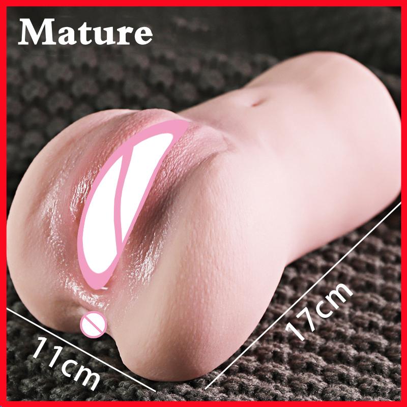 Realistic Vagina Sex Toys For Men Male Masturbator 18 Pocket Pussy Anus Silicone Vaginal Masturbation Cup Adult Product Sex Shop