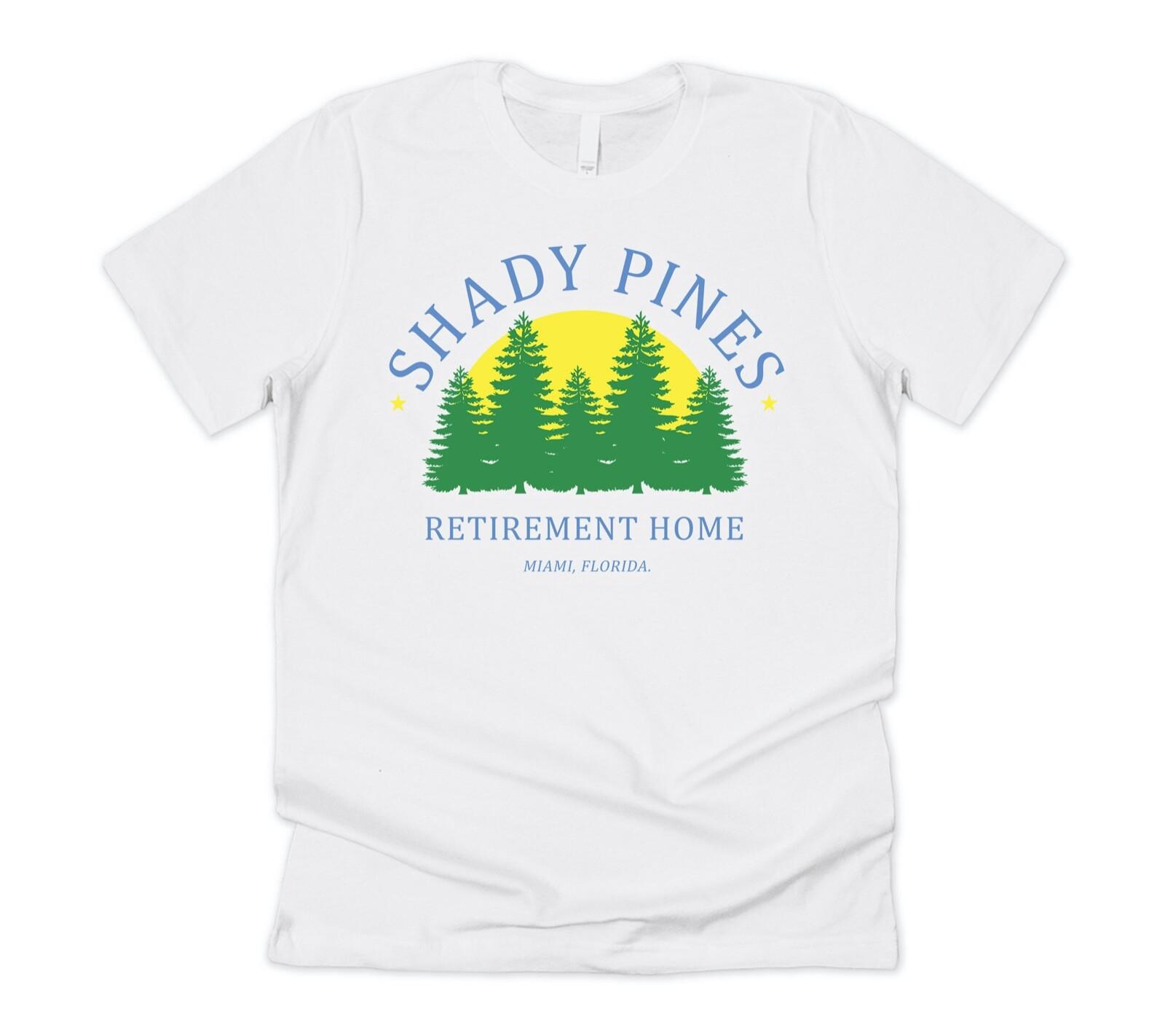 Shady Pines Retirement Home T-shirt Tee Funny Golden TV Show Retro Vintage XL