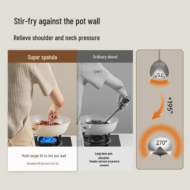 Cooker King 304 Stainless Steel Kitchen Spatula