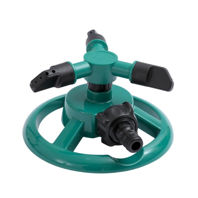 Heavy Type Plastics Garden Sprinkler Quick Install Lawn Sprinkler 360 Degree Sprays For Uniform Lawn Irrigation