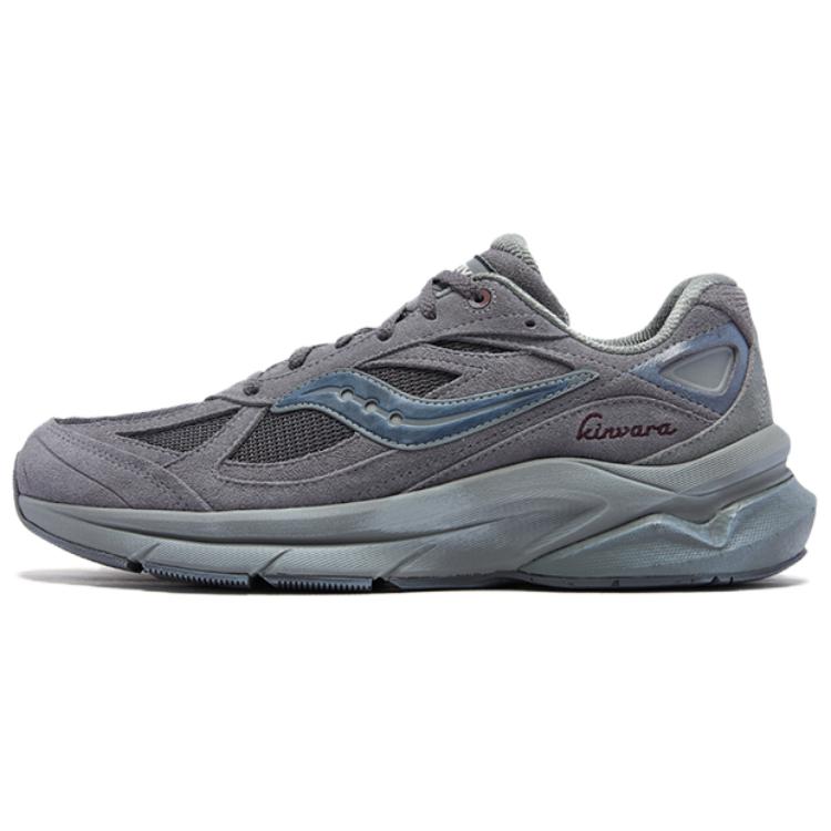Saucony KINVARA PWR S79079-6 Grey Vintage Men Women Casual Running Shoes 39