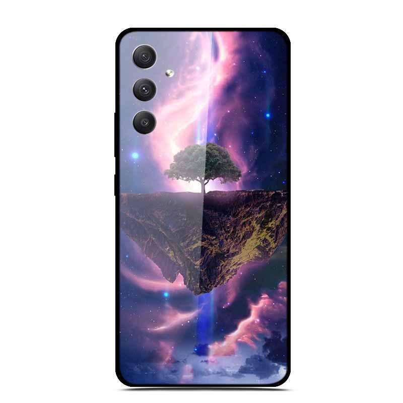 Чохол для телефону Samsung A35 5G - Персоналізоване кольорове загартоване скло, Захист від падінь.