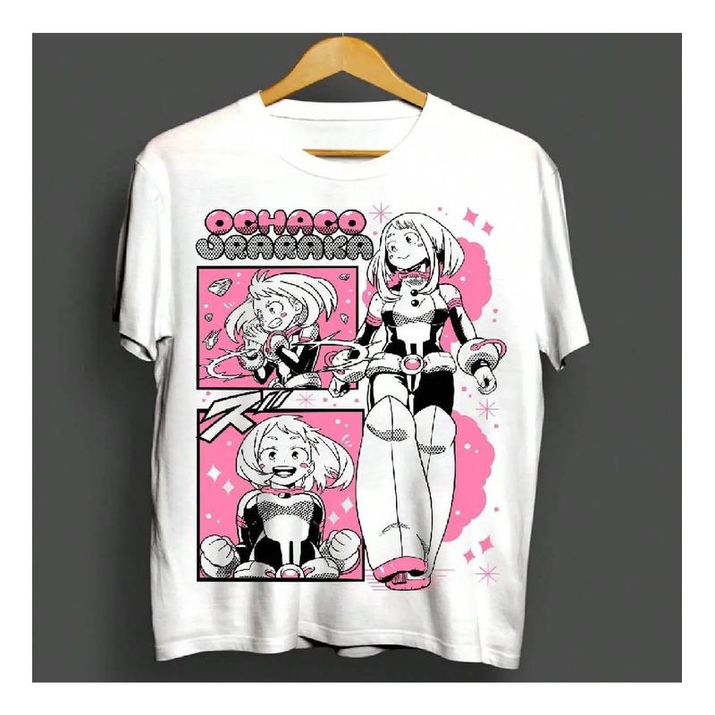 Ochaco Uraraka T-shirt Ochako Bnha Tshirt,boku No Hero Acade S разноцветный