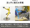 Stickybones Drawing Doll Action Figure with Magnet and Art Figure (Glacier Blue)