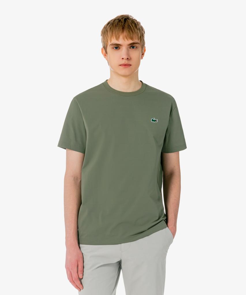 LACOSTE Men'S Performance Woven-Like T-Shirt Th360E-56G Bmy