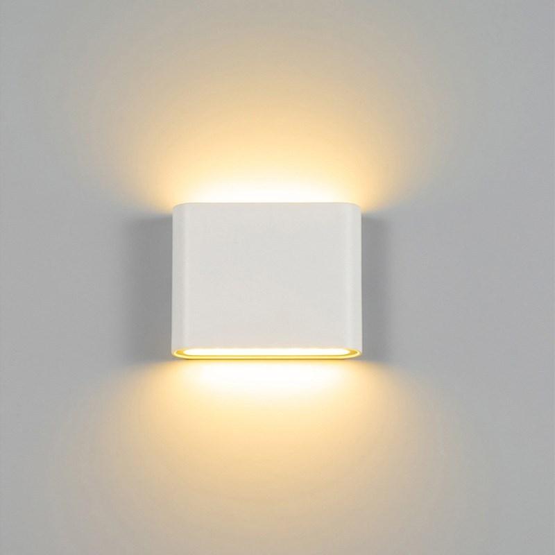 Modern Waterproof outdoor 12W LED wall lamp IP65 Aluminum UP and Down Wall Light Garden porch Sconce Decoration Light 110V 220V