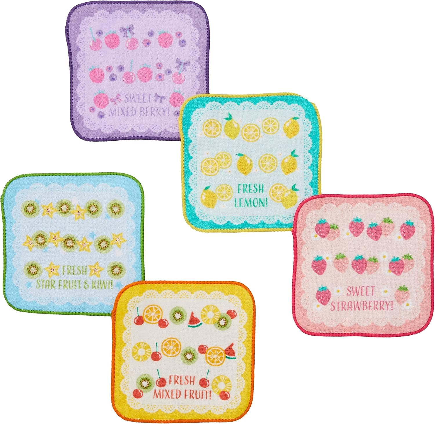 

Marushin Mini Many Идеально подходит для дошкольников и младших школьников и отличный набор по соотношению цены и качества, включающий мини-полотенца и носовые платки разных видов 165008100