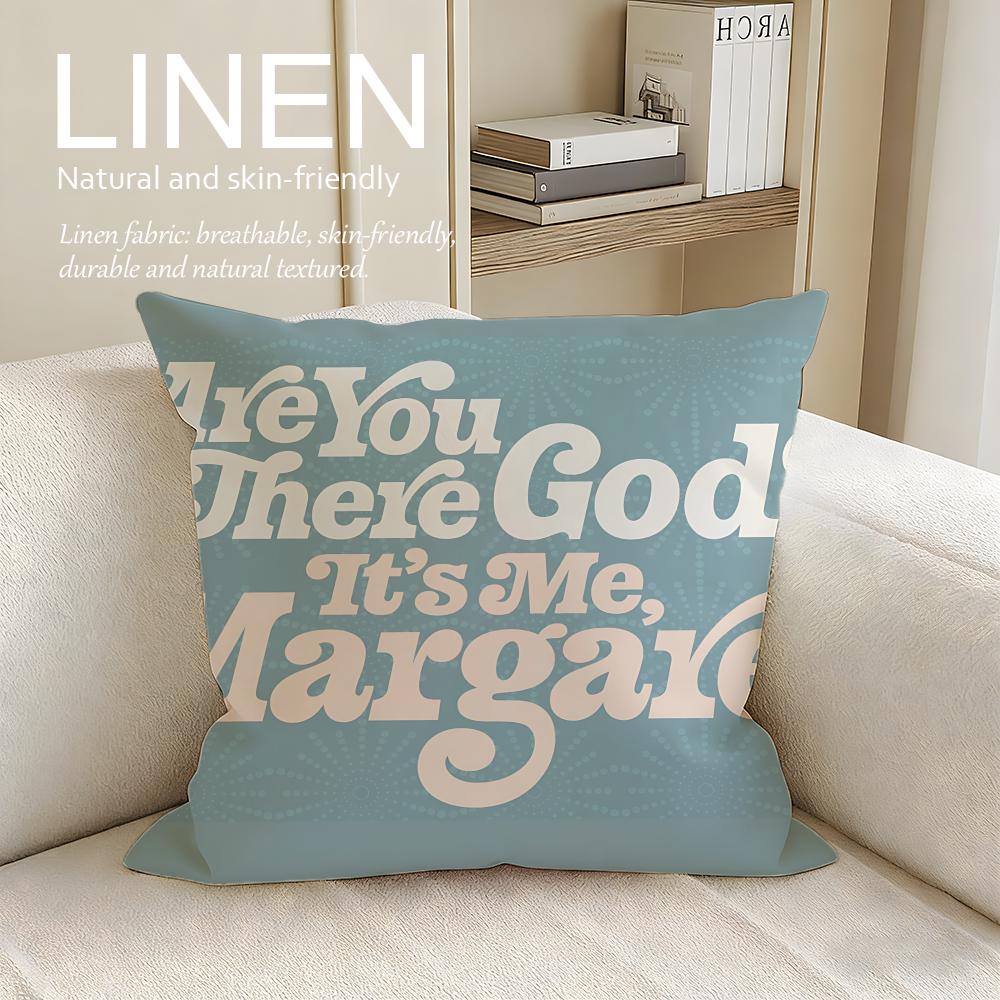 

Drama Are You There God Its Me Margaret Cushion Cover Pillowcase Set Pcs x x Breathable Washable Sofa Cushion Cover 30X30cm