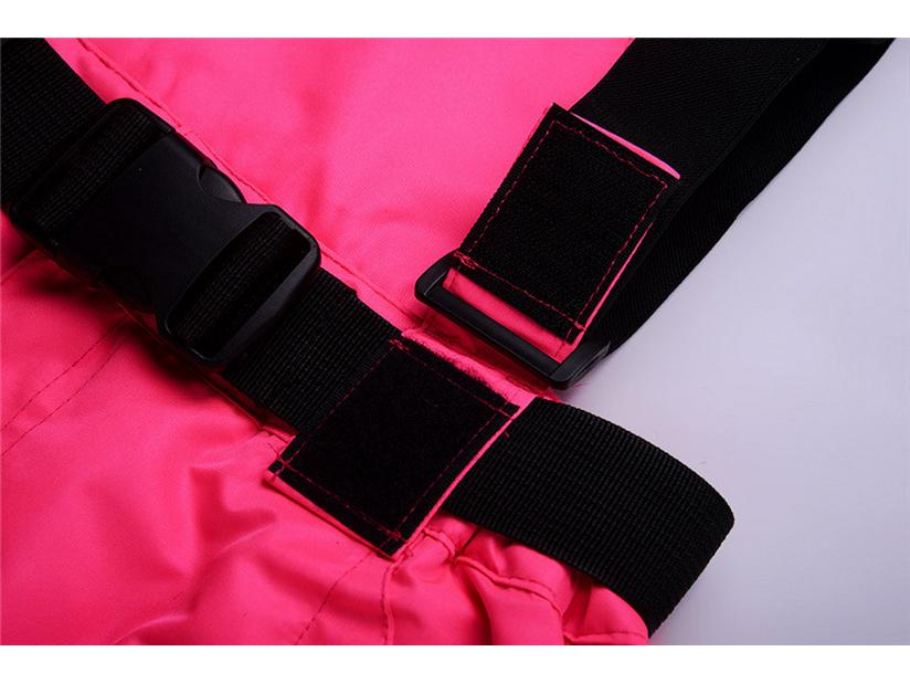 Winddichte, wasserabweisende Ski- und Bergsteiger-Latzhose für Herren und Damen für Herbst und Winter