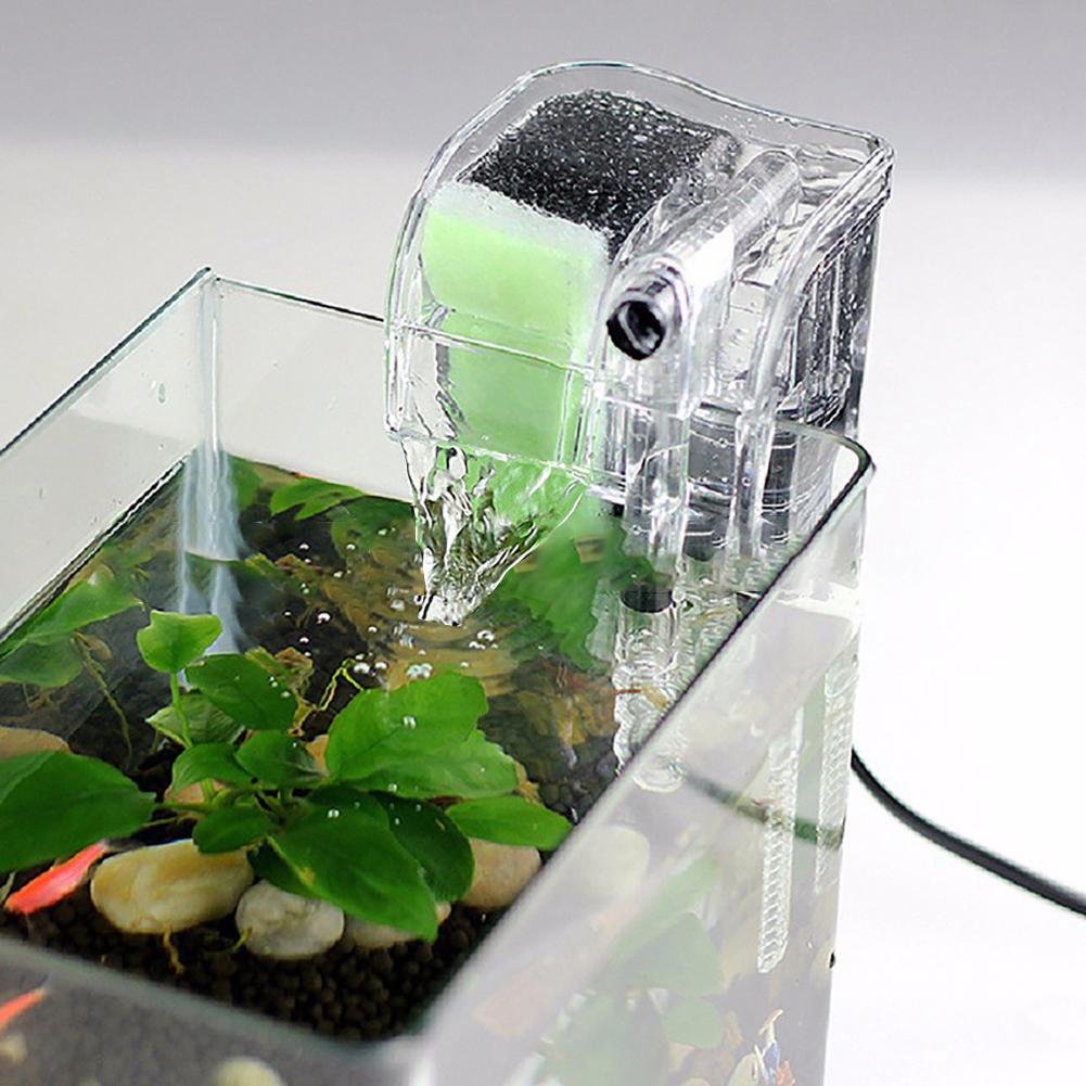 3-in-1 Aquarium Wasserfilter Wasserfall Externer Sauerstoffpumpen Filter Ausrüstung Für Aquarium Fischbecken