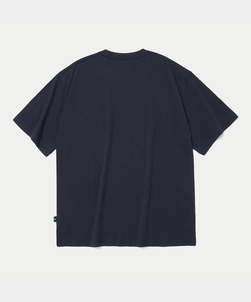 COLUMBIA UNIVERSITY Cu Arch Logo S/S T-Shirts Crown Navy