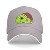 Chonky Lazy Turtle Baseball Cap Beach Hat Sun Cap Hat Unisex For The Sun Beach Unisexs Hats Womens