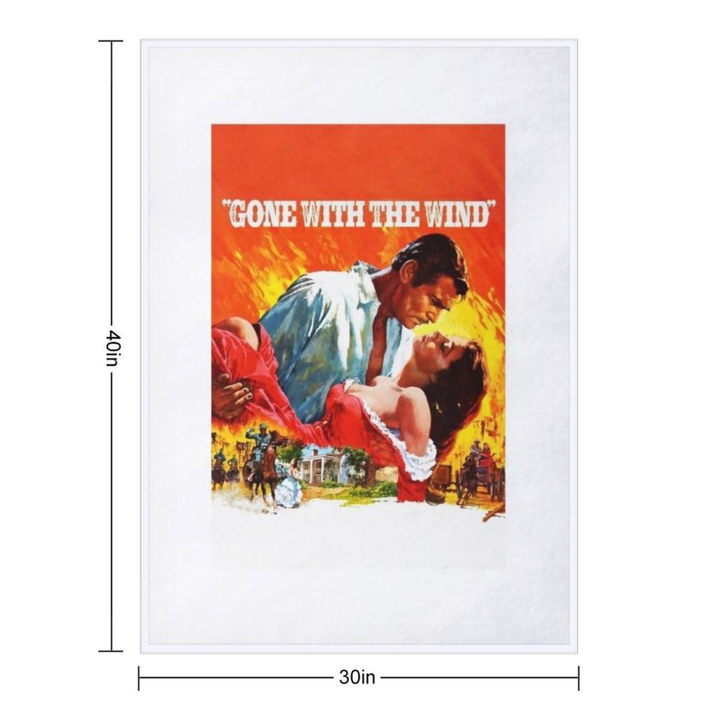 Gone With The Wind Throw Blanket Luxury St Plush Softest Decorative Sofas Blankets