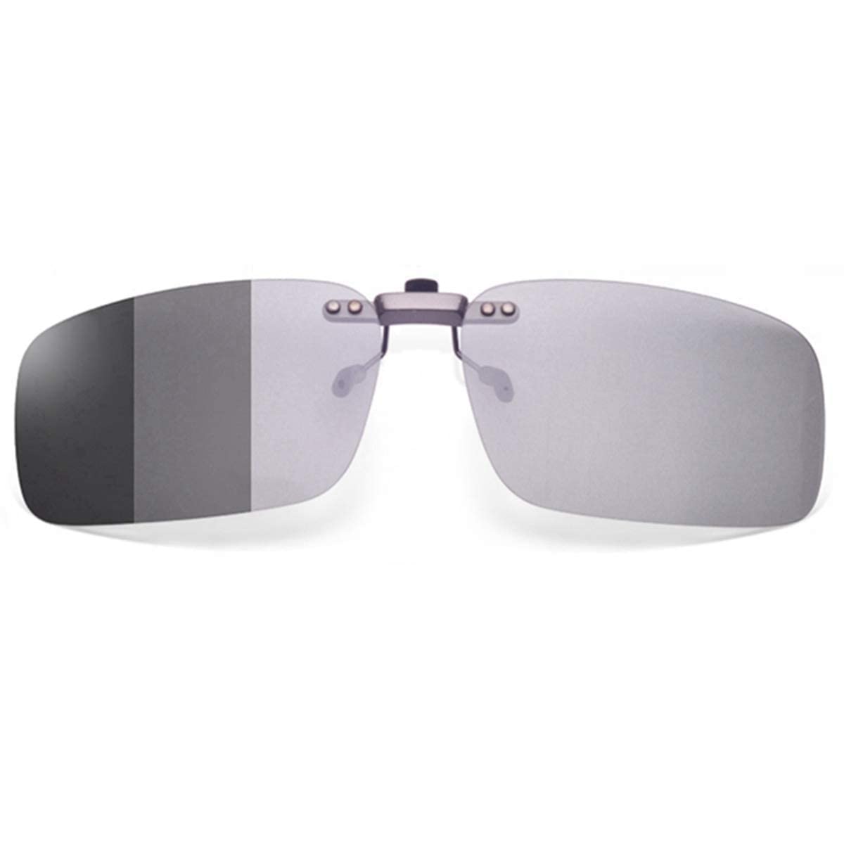 

KANGYONG Photochromic Fixed for Day and Night Wear Over Glasses Clip-on Sunglasses, Polarized, Color-Changing, Type, Driving, Use,