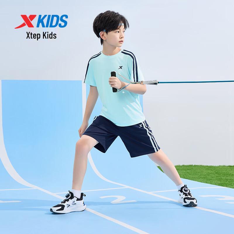 XTEP Youth Summer Quick-Dry T-Shirt & Shorts Set