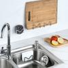 Stainless Steel Sponges Storage Holder Self Adhesive Cutting Board Storage Rack  Bathroom