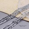 Plating Silver Color Retention Natural Hematite Stone Spacer Loose Beads For Jewelry Making Diy Bracelets Finding