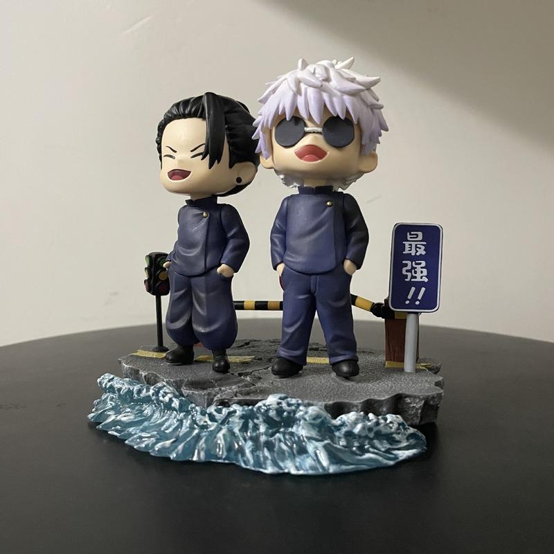 Jujutsu Kaisen Action Figure Geto Suguru Gojo Satoru Figuras 12.5cm Manga Figurine PVC Anime Collectible Model GK Statue Gift