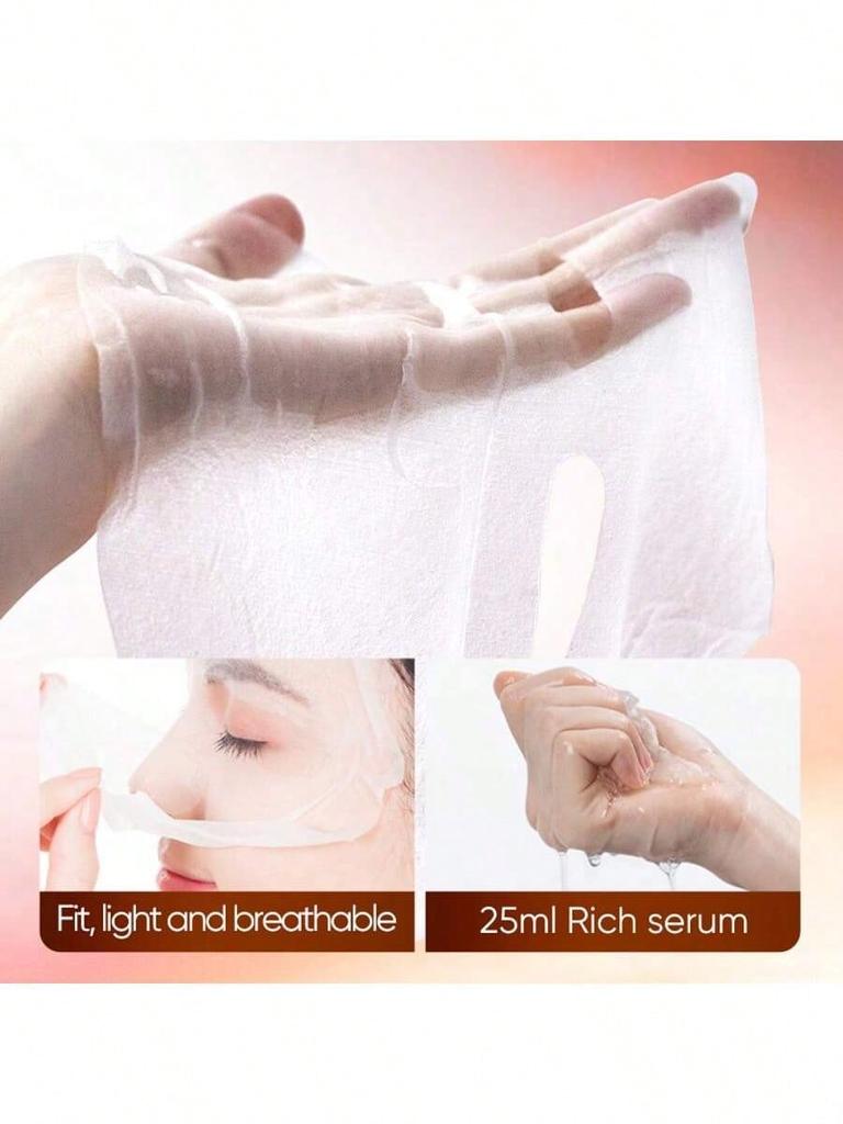 1/3/5/10/11PCS Caffeine Energy Skin Firming Mask, Hydrating And Moisturizing, Release Natural Moistu