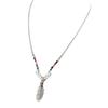 Les Trésors De Lily [P3372] - Multicolored Silver 'Navajos' Designer Necklace