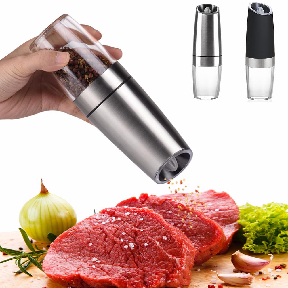 10/'/' Salt Pepper Grinder Seasoning Mill Wooden Handheld Cooking Kitchen