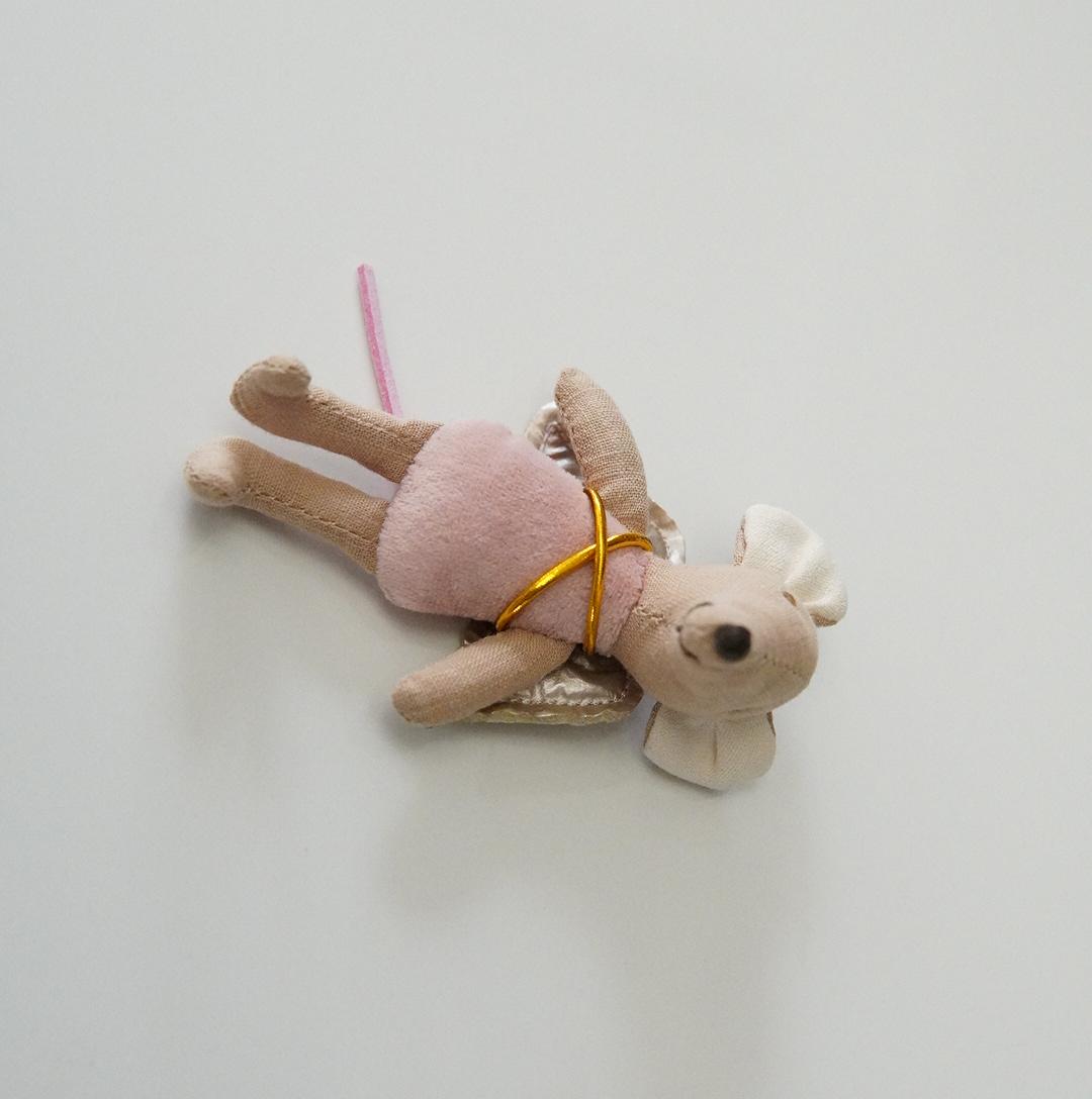 Danish fabric mouse doll cute angel wing mouse doll zodiac gift rag doll knick-knack Other