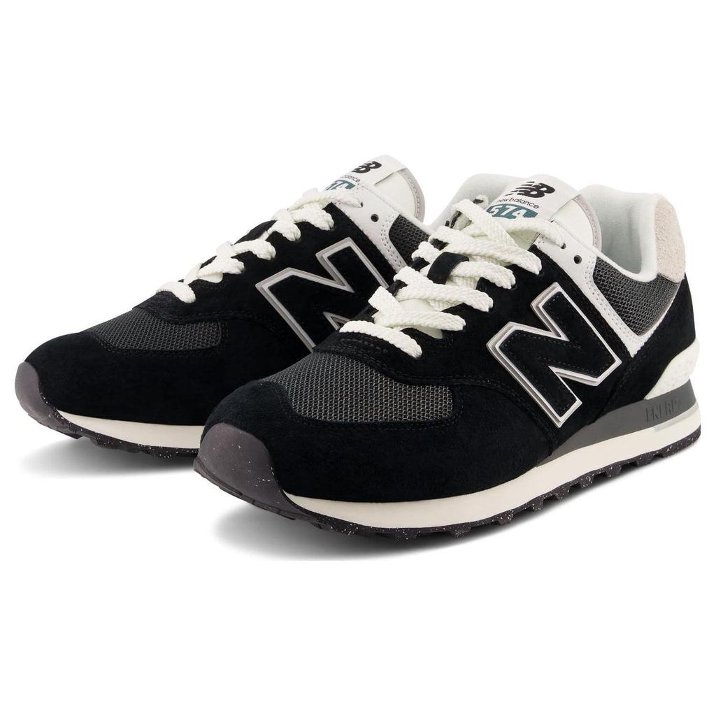 New Balance 574 Black White U574GO2 Unisex Retro Lifestyle Sneakers