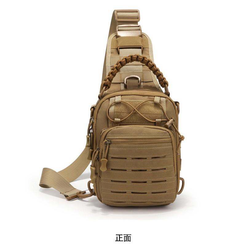 New Multifunctional Tactical Chest Bag, Outdoor Sports Cycling Waterproof Chest Bag, Men's Single Shoulder Diagonal Cross Camouflage