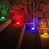 Waterproof Solar Ice Brick Garden Lights: Outdoor Glass Floor Tiles for Decks & Landscapes