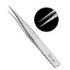Stainless Steel Anti-iodine Tweezers Long Straight Forceps 12.5cm-30cm Straight Elbow Head Tools
