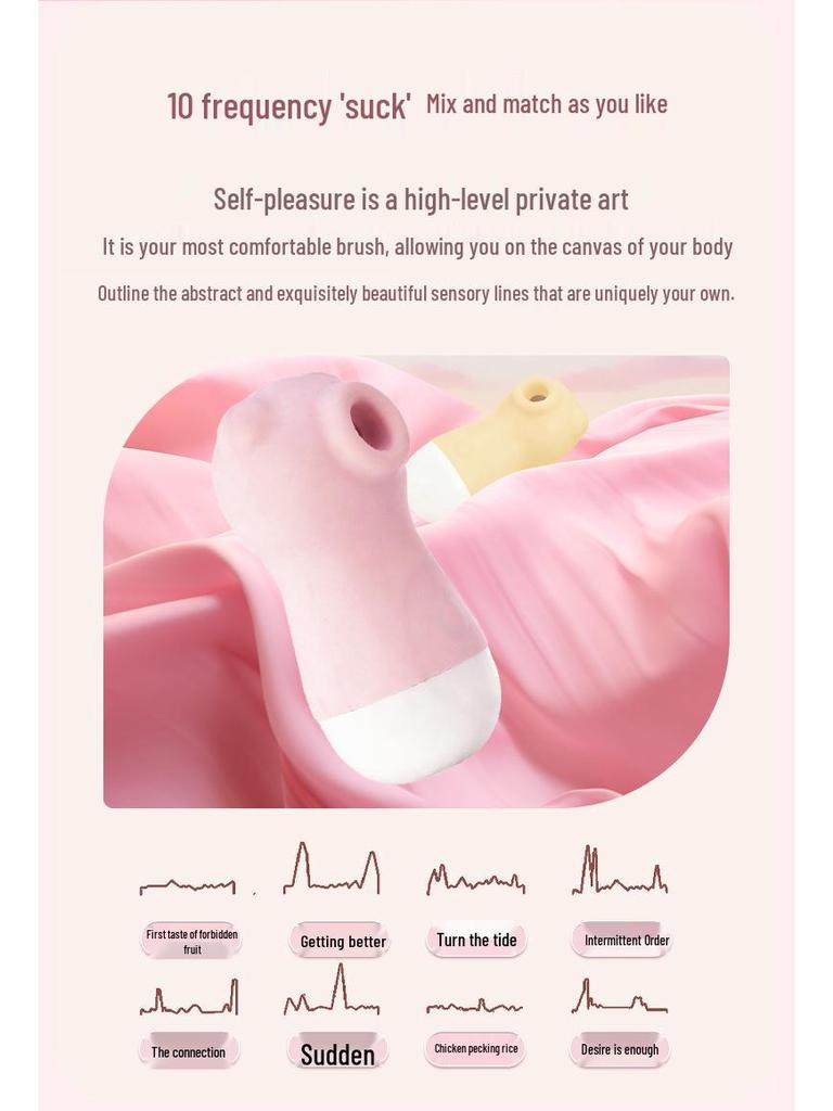 Clitoral Suction Vibrator for Women – Wearable Massager for Intense Pleasure