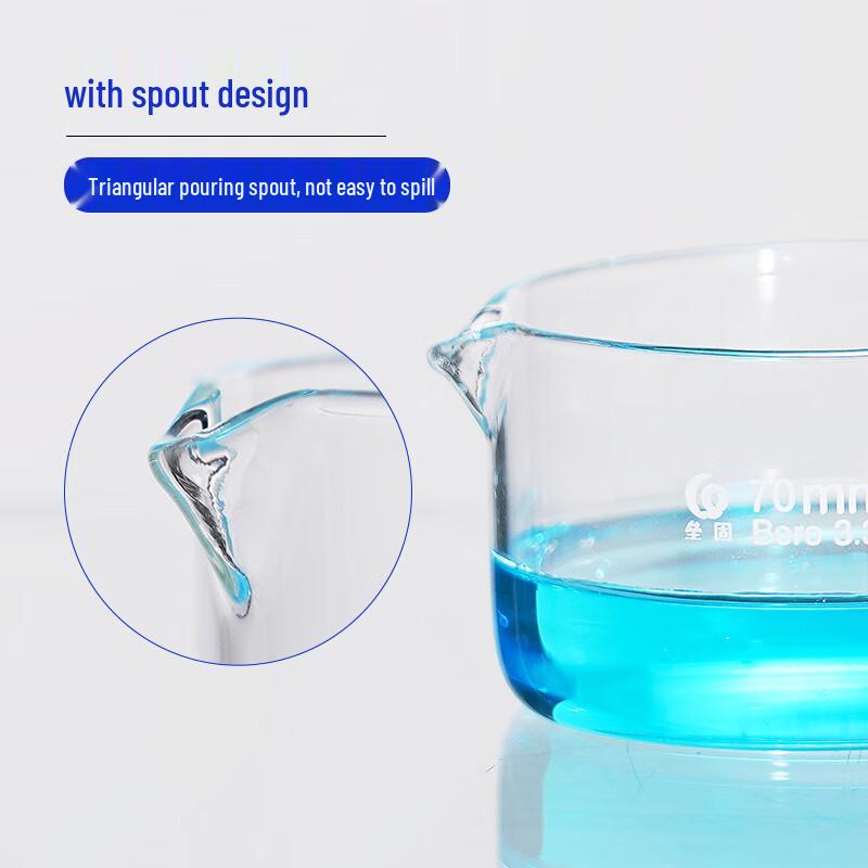 Laigoo Laboratory High Borosilicate Glass Crystallizing Dish