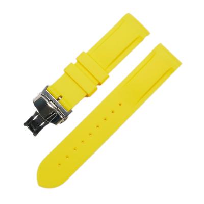 Swatch X OMEGA Exclusive Rubber Strap with D-Buckle (Yellow)