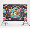 A capybara's tenth birthday party a cute capybara durable polyester banner and a happy capybara photography background