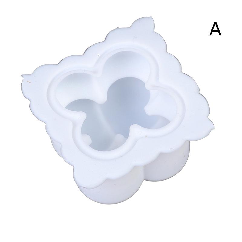 3D Cube Candle Mold Silicone Soap Mold Diy Epoxy Craft Making Molds A