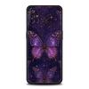 Phone Case For Oneplus 13R 13 12 10T 11 R10 Nord N100 N200 N10 9 9R CE 2 3 Z Pro Lite 5G Soft TPU Cover Art Purple Butterfly Bag
