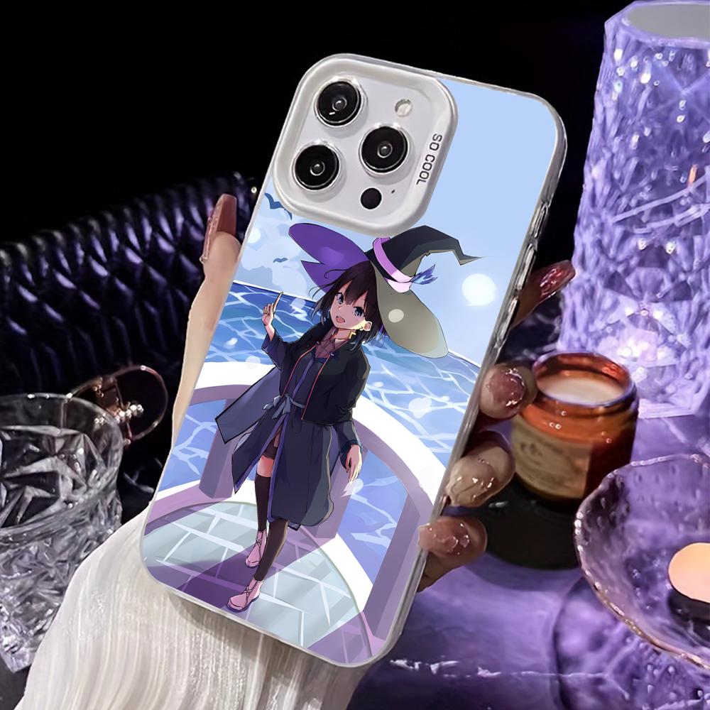 Wandering Witch Saya Phone Case for iPhone 17 16 15 14 13 12 11 X XR XS Air Pro Max Plus White Colorful Silver Cover