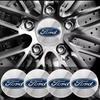 Autosticker 4 stuks 54 mm Auto Originele Wielnaafdopjes Naafdoppen Decoratie Voor Ford Focus MK2 Fiesta Mondeo Galaxy Falcon Territ