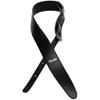 Fender USA Vegan Leather Strap, Black, 2.5"