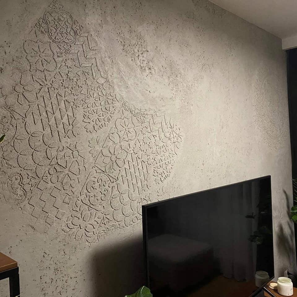 Painting and Plastering Template for Plasters 62 Cm Architectural Concrete Plaster
